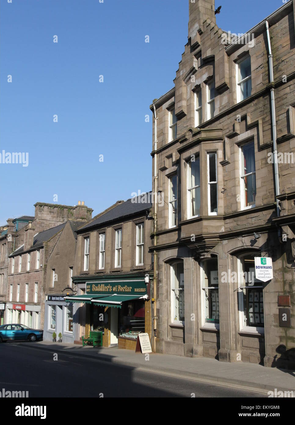 Forfar street scene hi-res stock photography and images - Alamy