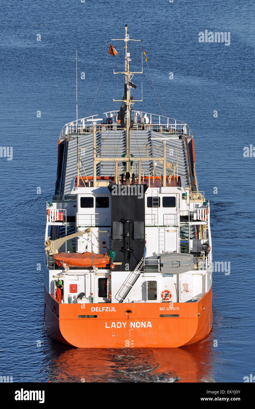 General cargo vessel Lady Nona Stock Photo
