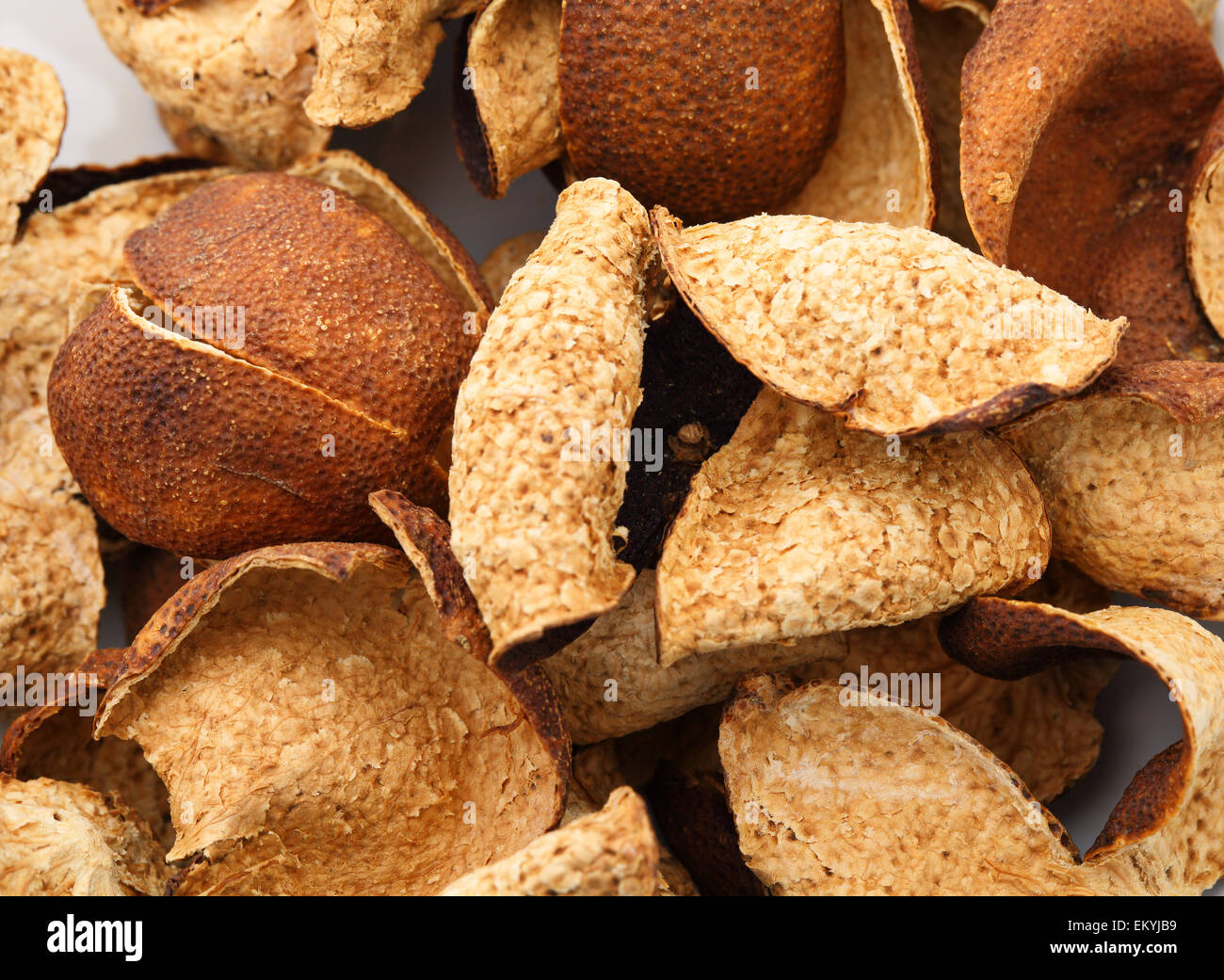 Dried tangerine peel Stock Photo Alamy