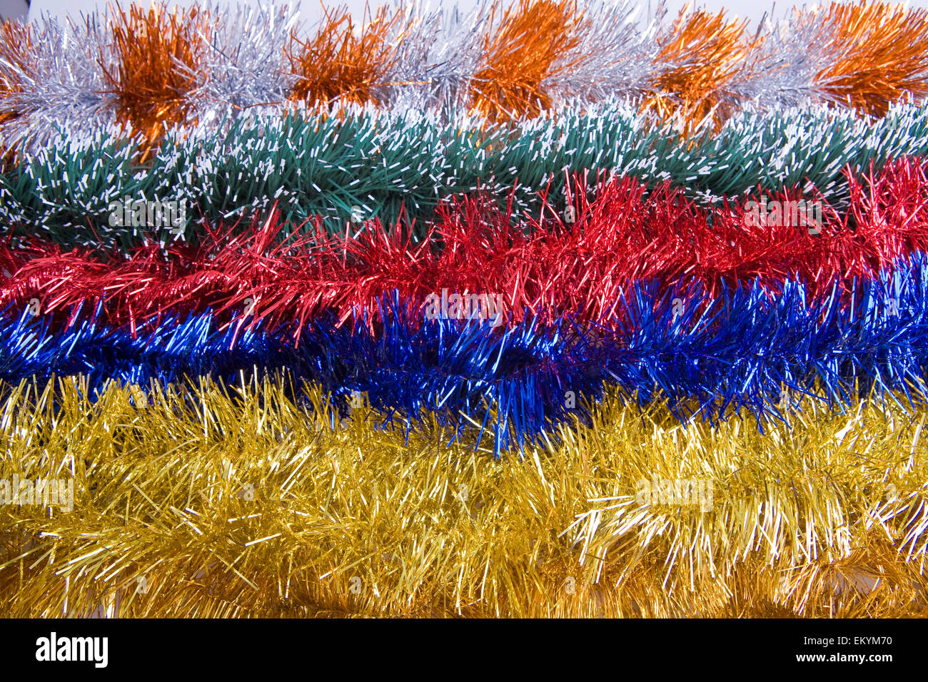 Tinsel Stock Photo