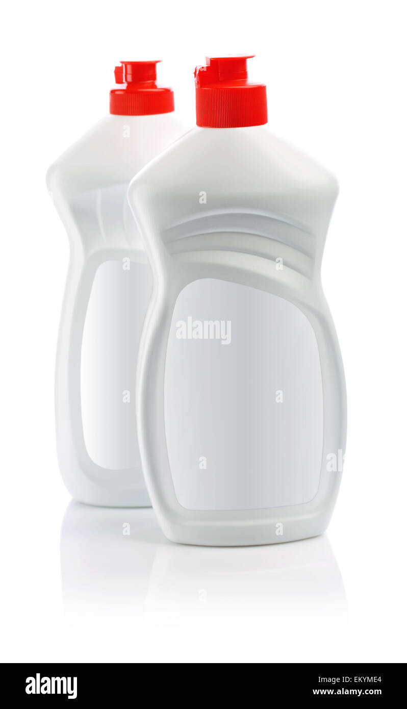 white kitchen bottles Stock Photo Alamy