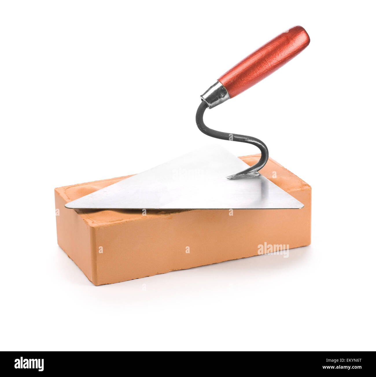 trowel on brick Stock Photo Alamy