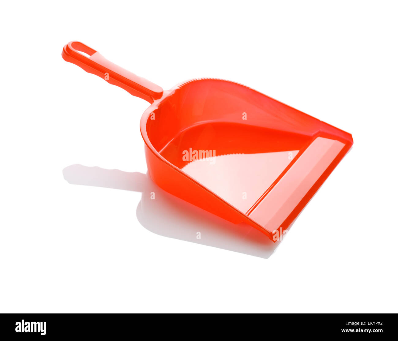 one red dustpan Stock Photo Alamy