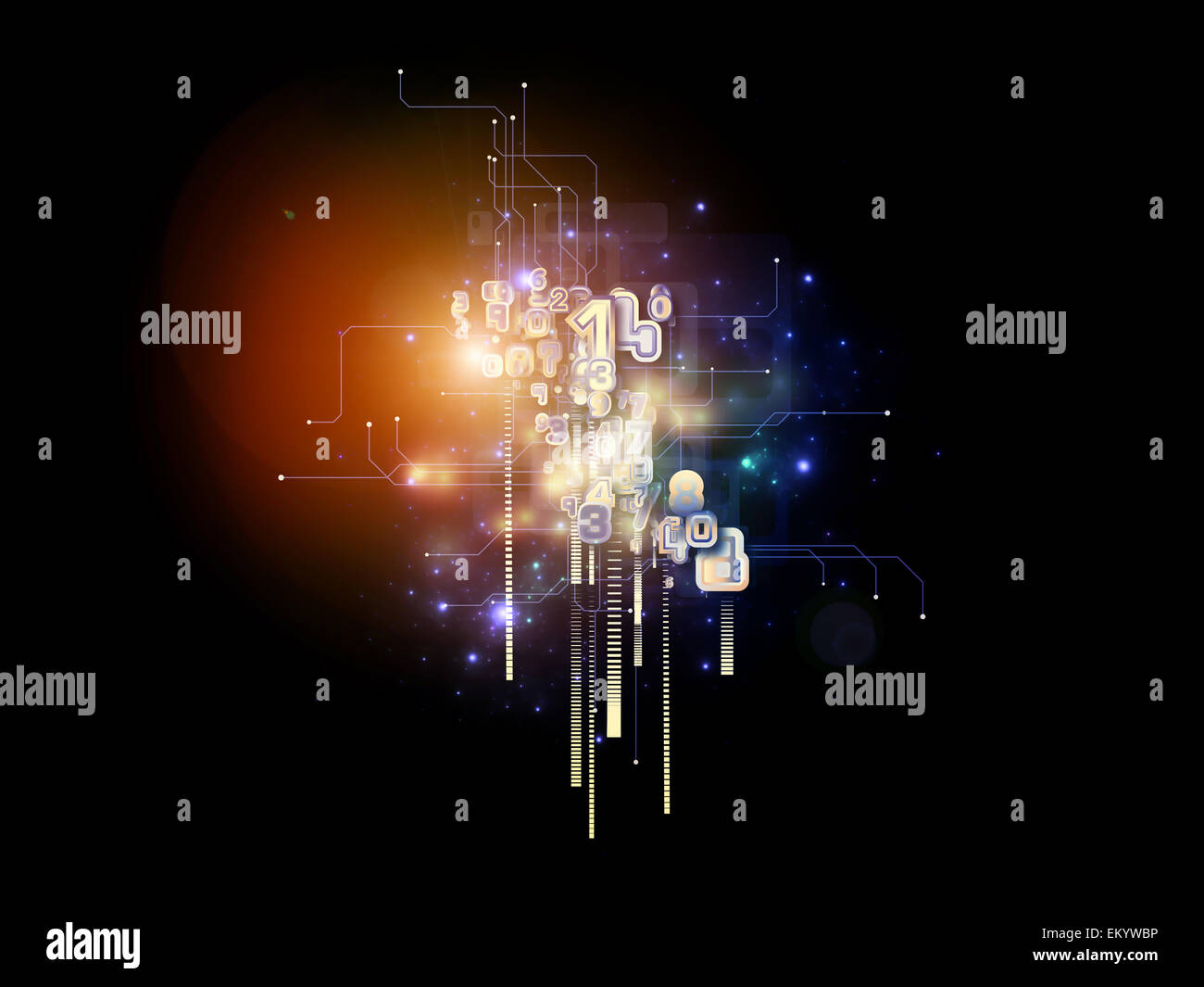 Computing math visualization hi-res stock photography and images - Alamy