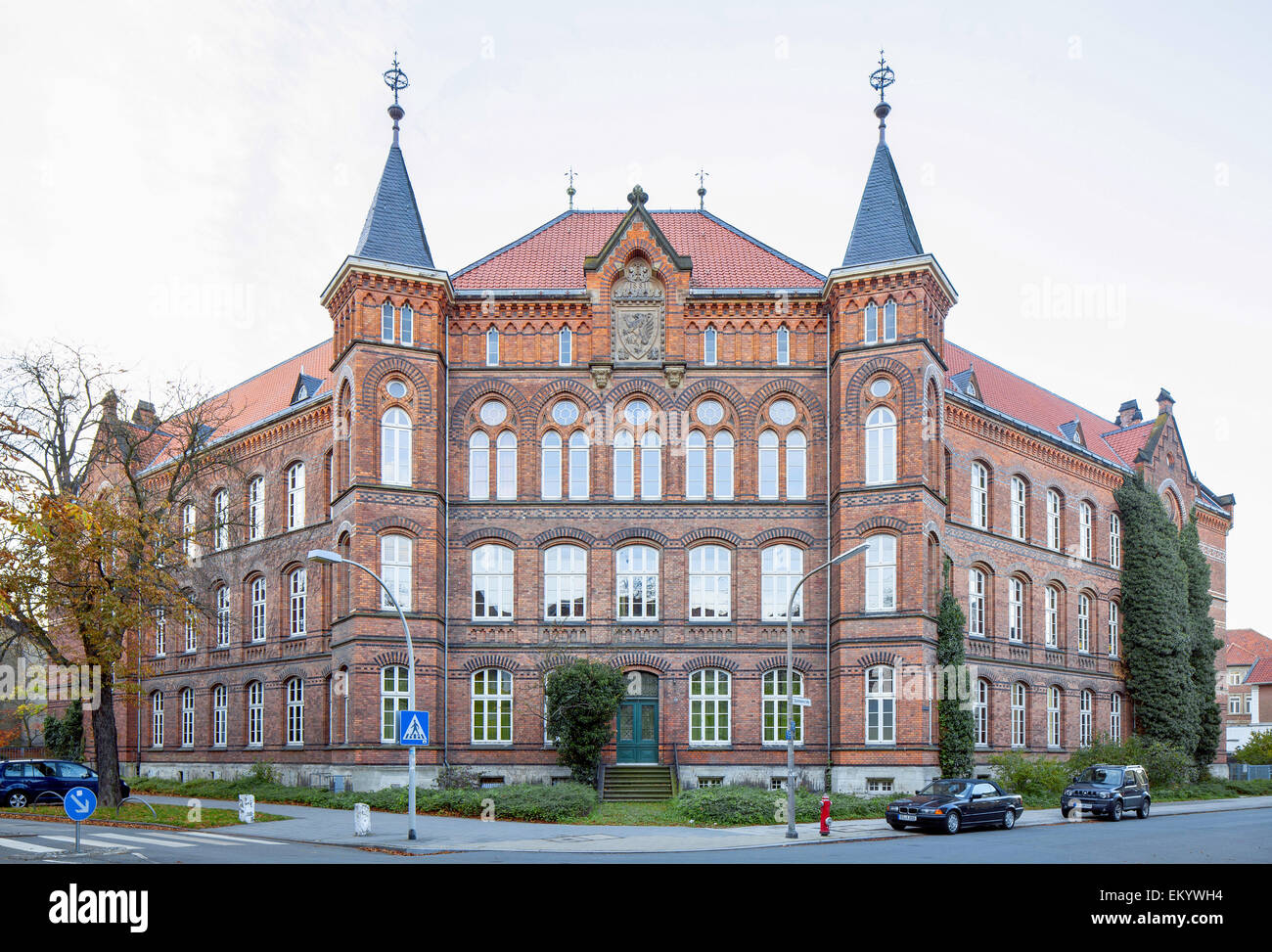 Elementary school Bültenweg, Braunschweig, Lower Saxony, Germany Stock Photo