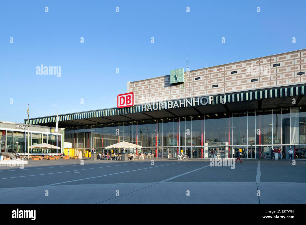 Central station Braunschweig, Lower Saxony, Germany Stock Photo
