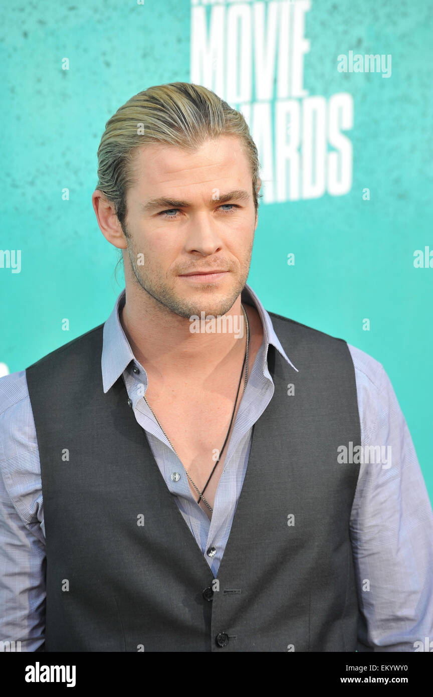 LOS ANGELES, CA JUNE 4, 2012 Chris Hemsworth at the 2012 MTV Movie