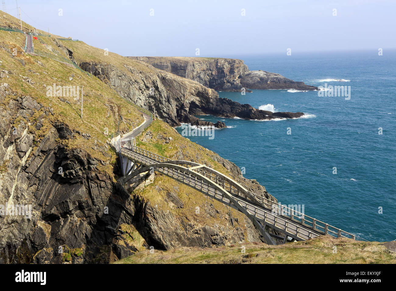 Mizen Head Bridge, County Cork, Ireland Stock Photo - Alamy