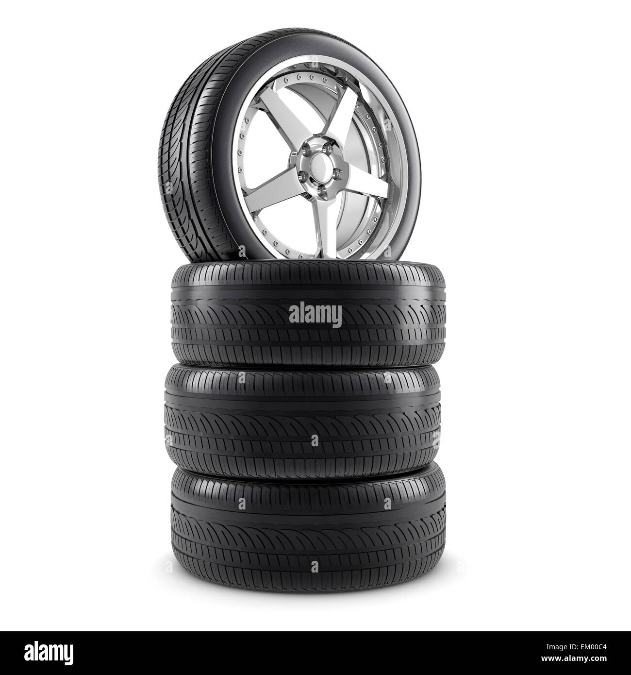 Wheels and tires Stock Photo Alamy