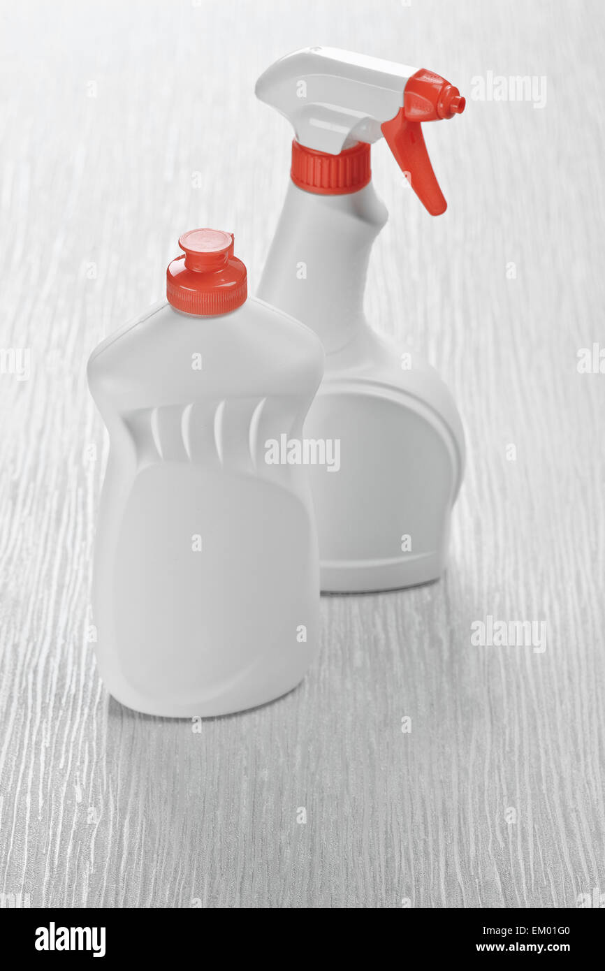 two plastic bottles Stock Photo Alamy