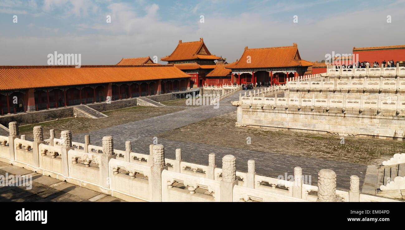 Rooftops At The Forbidden City; Beijing, China Stock Photo - Alamy