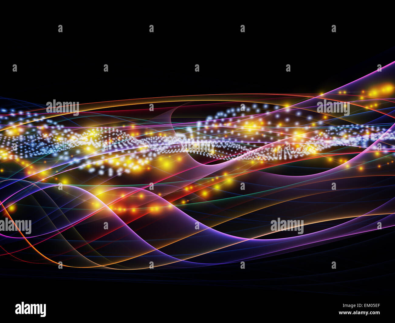 Evolving Dynamic Network Stock Photo - Alamy