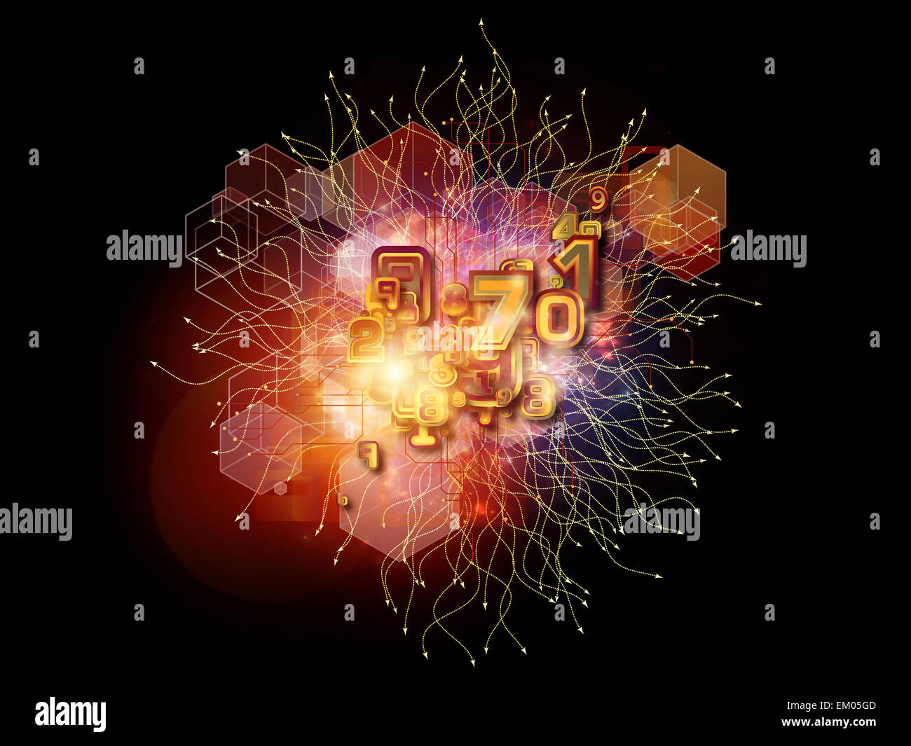 Virtual Cloud Technology Stock Photo Alamy