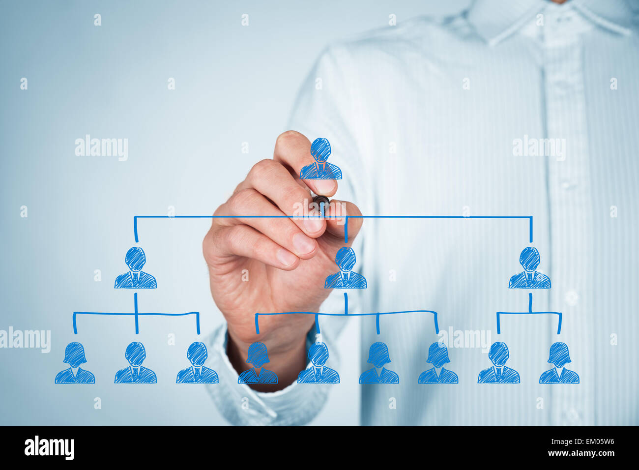 Corporate hierarchy hi-res stock photography and images - Alamy