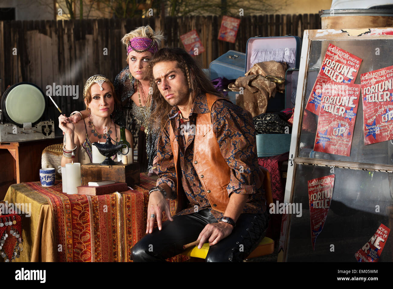 Gypsy fortune tellers hires stock photography and images Alamy