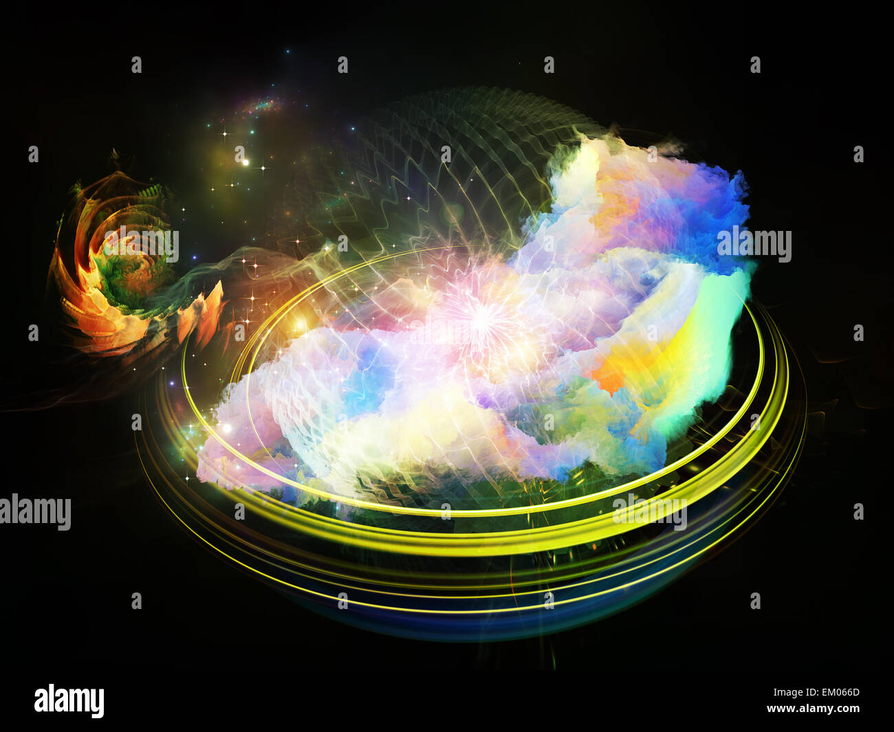 Cool Design Nebulae Stock Photo - Alamy