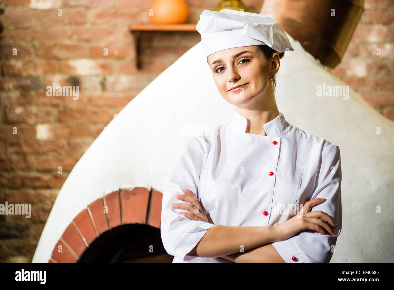 Cook Photo Portrait portrait of a cook Stock Photo - Alamy