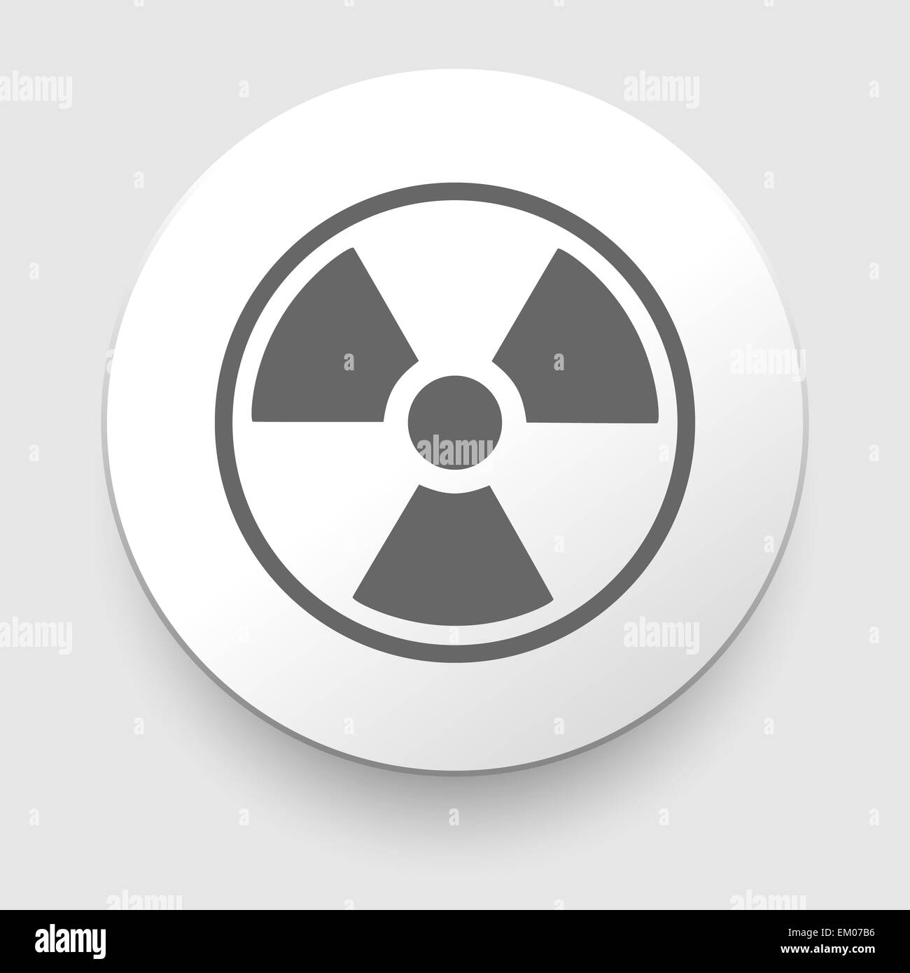 Nuclear Symbol Icon Vector Stock Photo