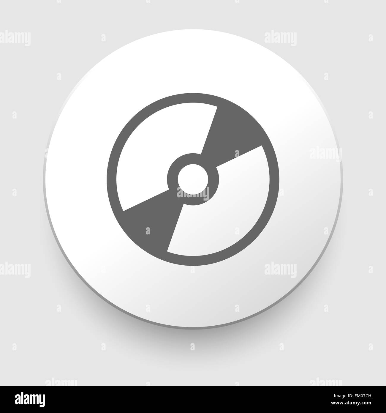 CD DVD icon Stock Photo - Alamy