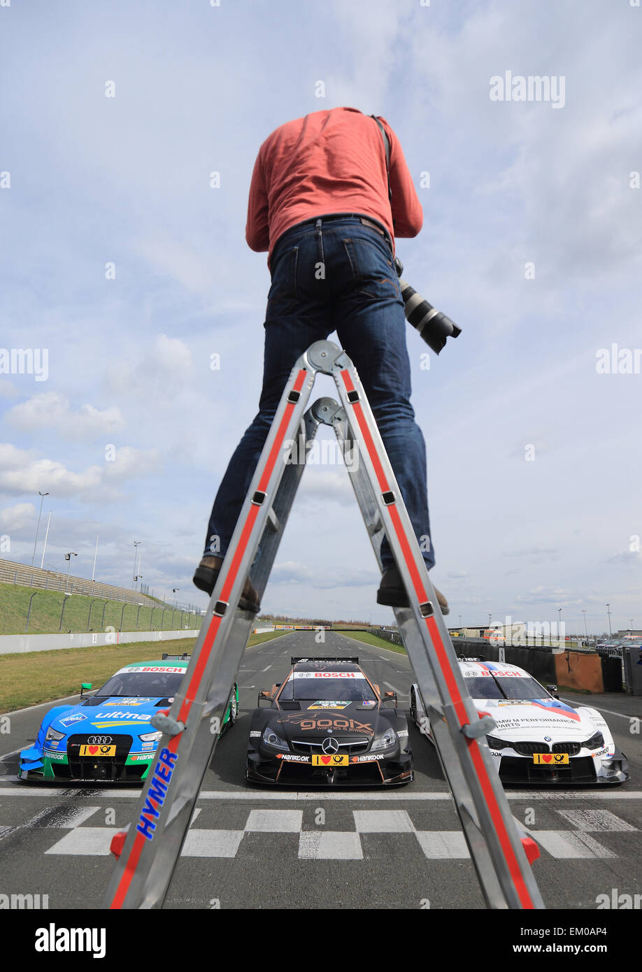 Motorsport ladder hi-res stock photography and images - Alamy