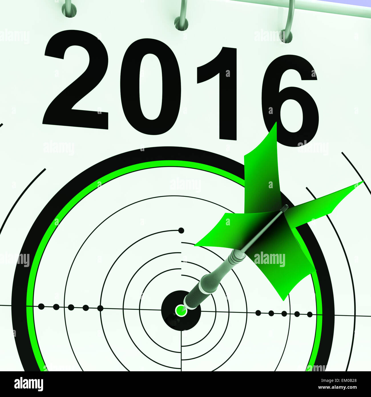 2016 calendar shows planning annual projection budget stock photo alamy