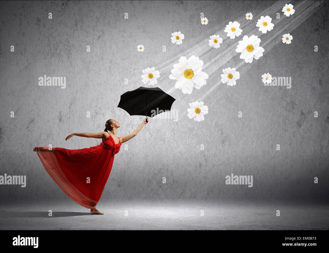 Ballerina umbrella hi-res stock photography and images - Alamy
