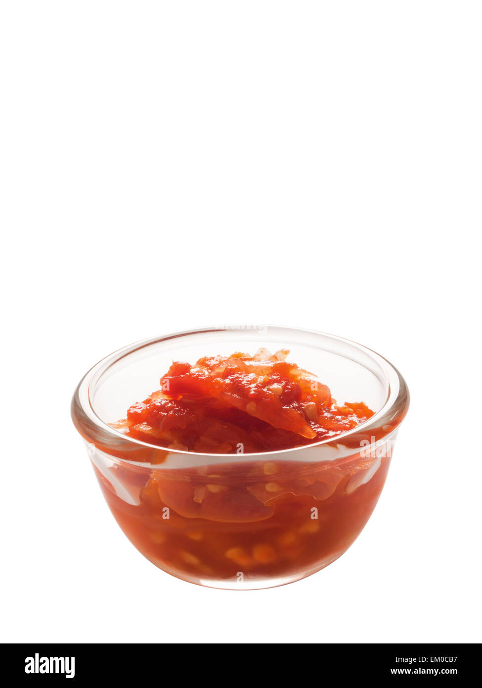 red chili paste Stock Photo