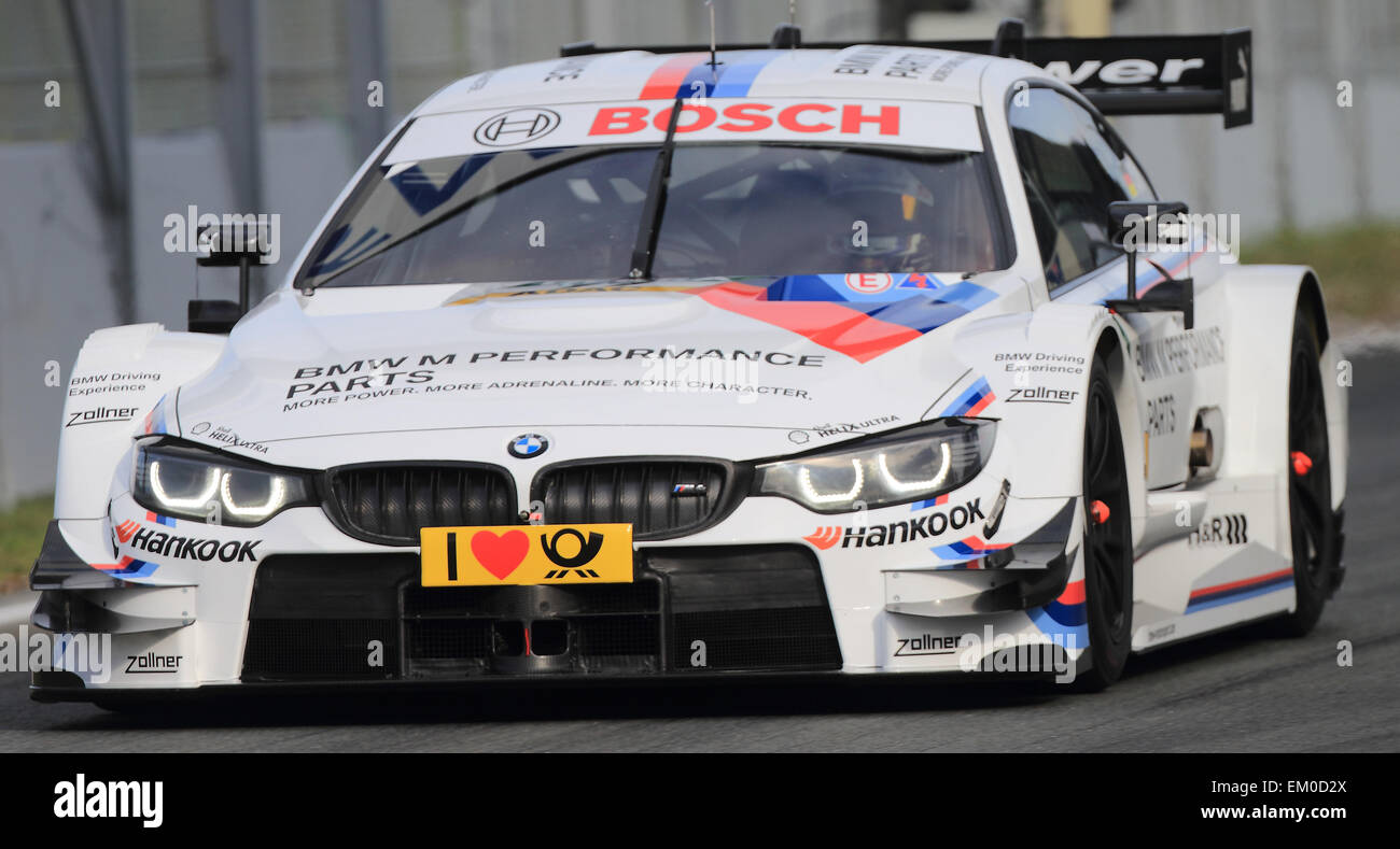 Oscherleben, Germany. 13th Apr, 2015. German racing car driver Martin ...