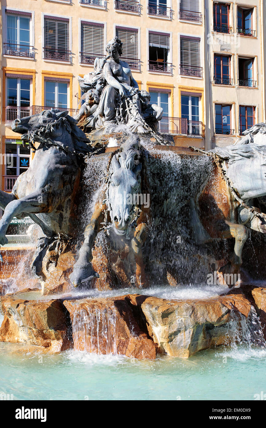 The Bartholdi Fountain Stock Photo