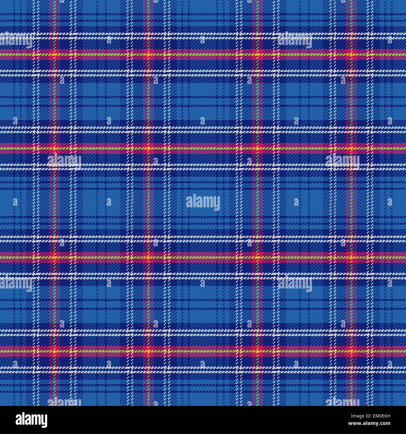 vector seamless pattern Scottish tartan Army Stock Photo