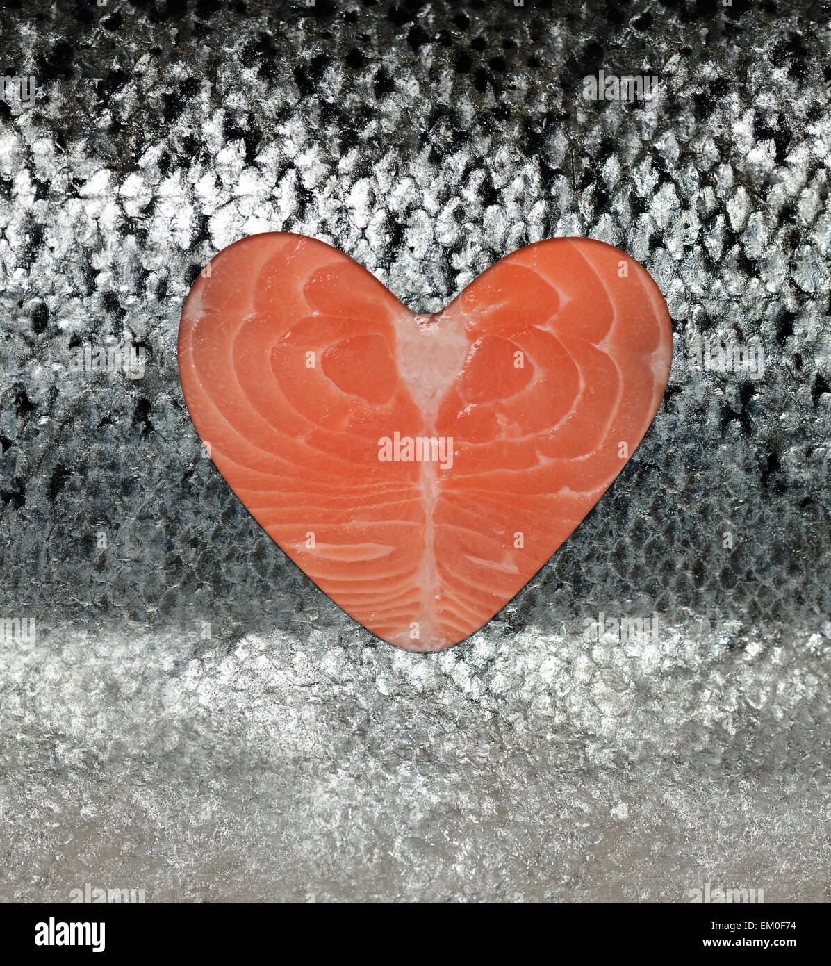 Salmon Scales ,Close Up Stock Photo Alamy