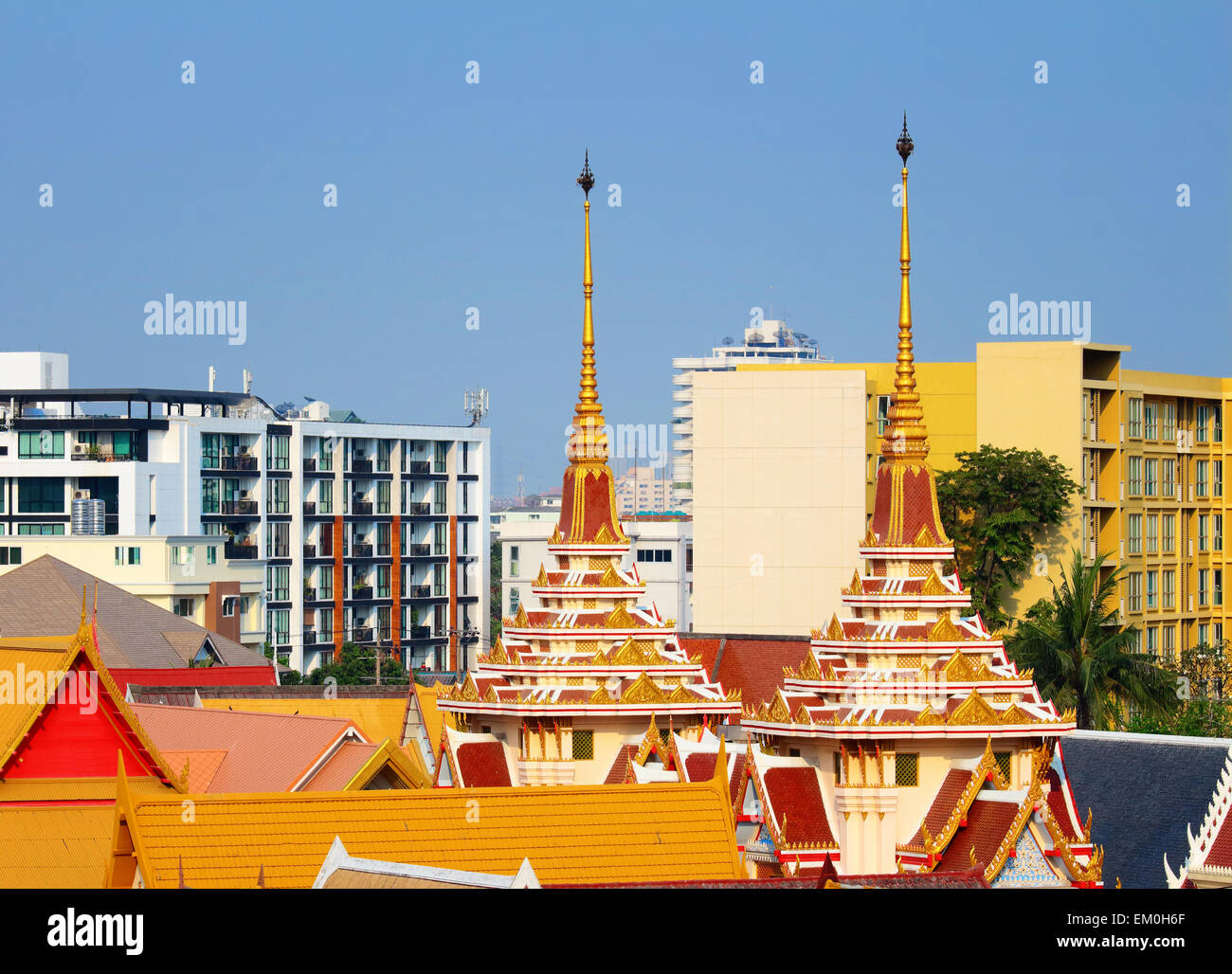 Thailand temple in Bangkok Stock Photo - Alamy