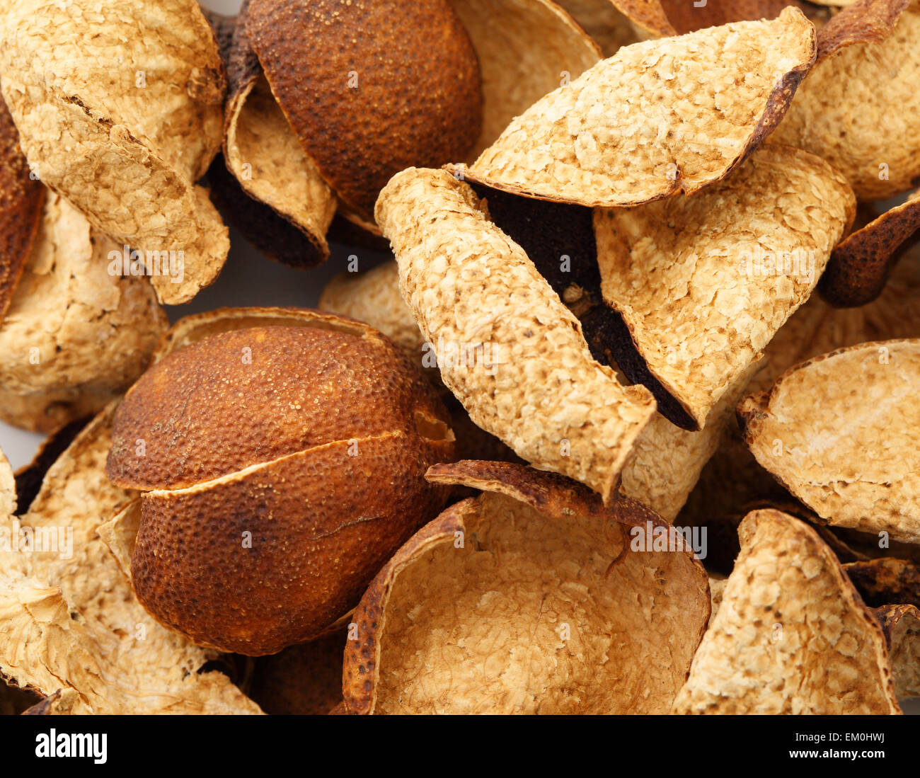 Dried tangerine peel Stock Photo Alamy
