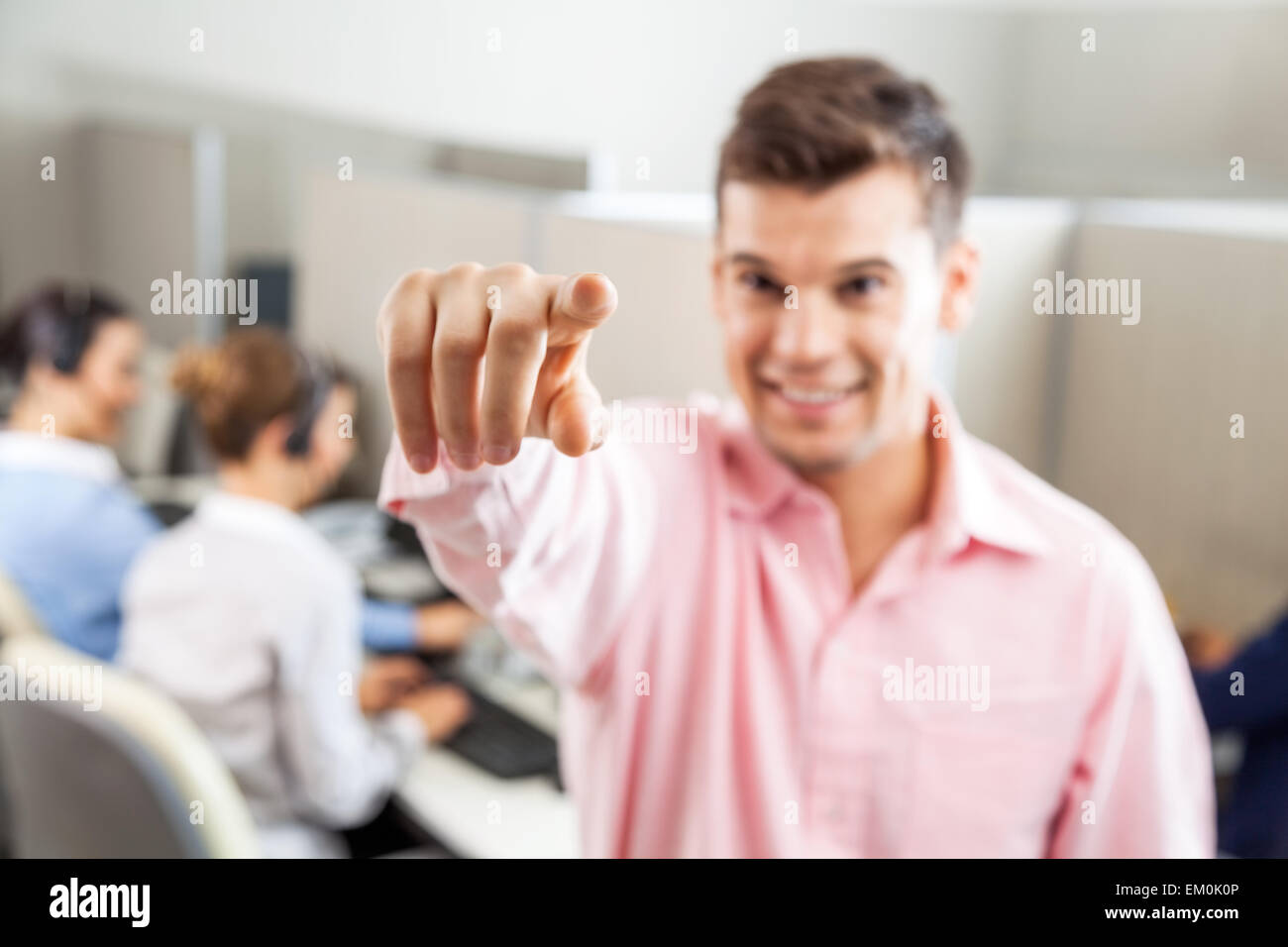 Executive pointing hi-res stock photography and images - Alamy