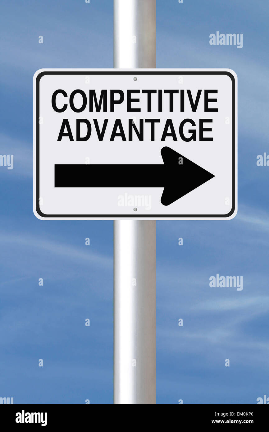 Competitive Advantage Stock Photo