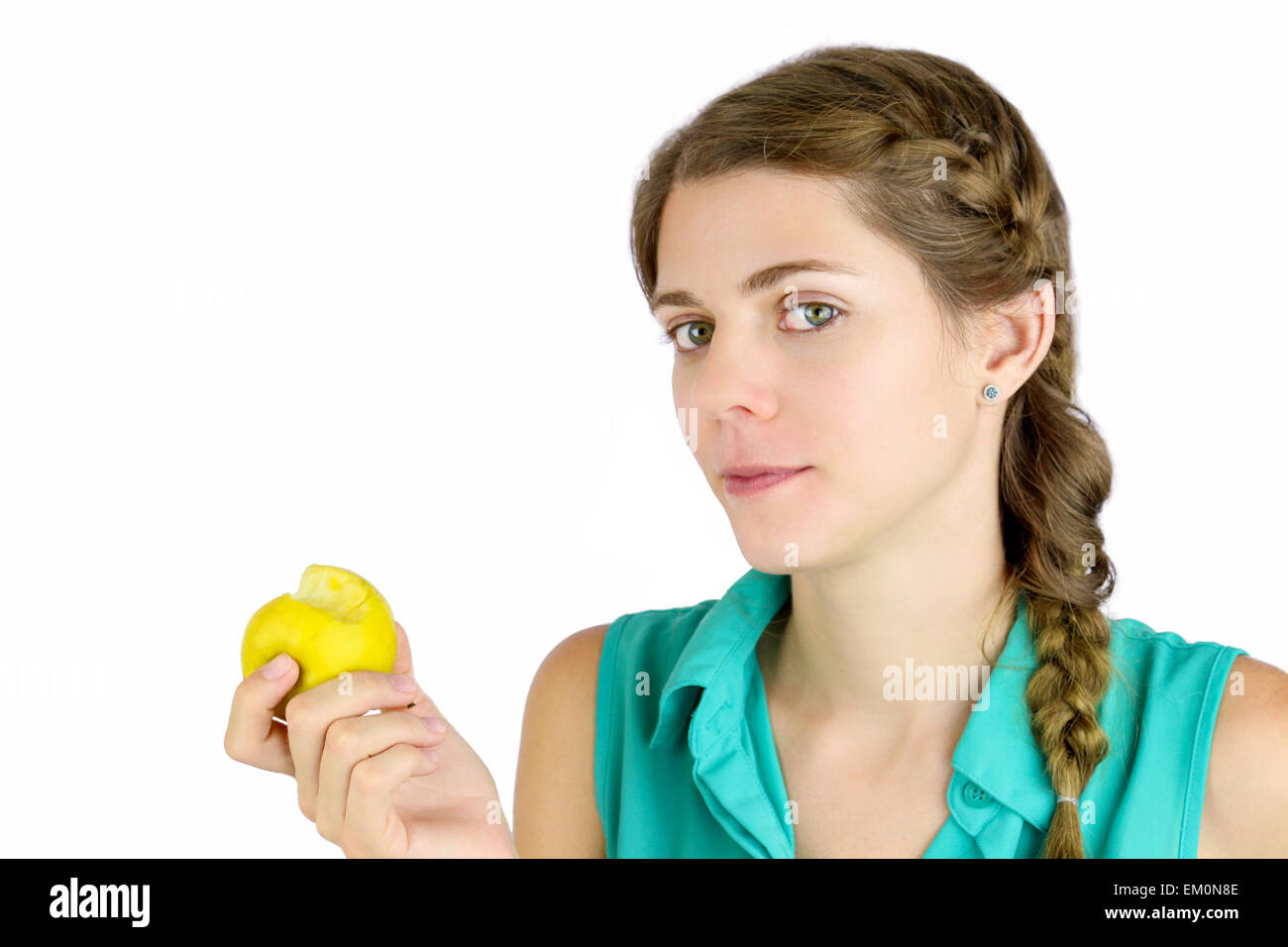 An Apple a Day... Stock Photo