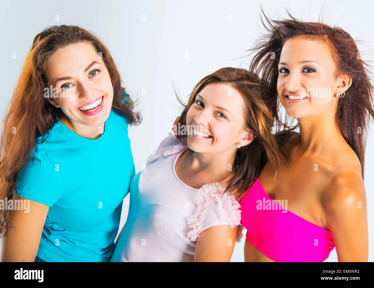 teenage girls Stock Photo