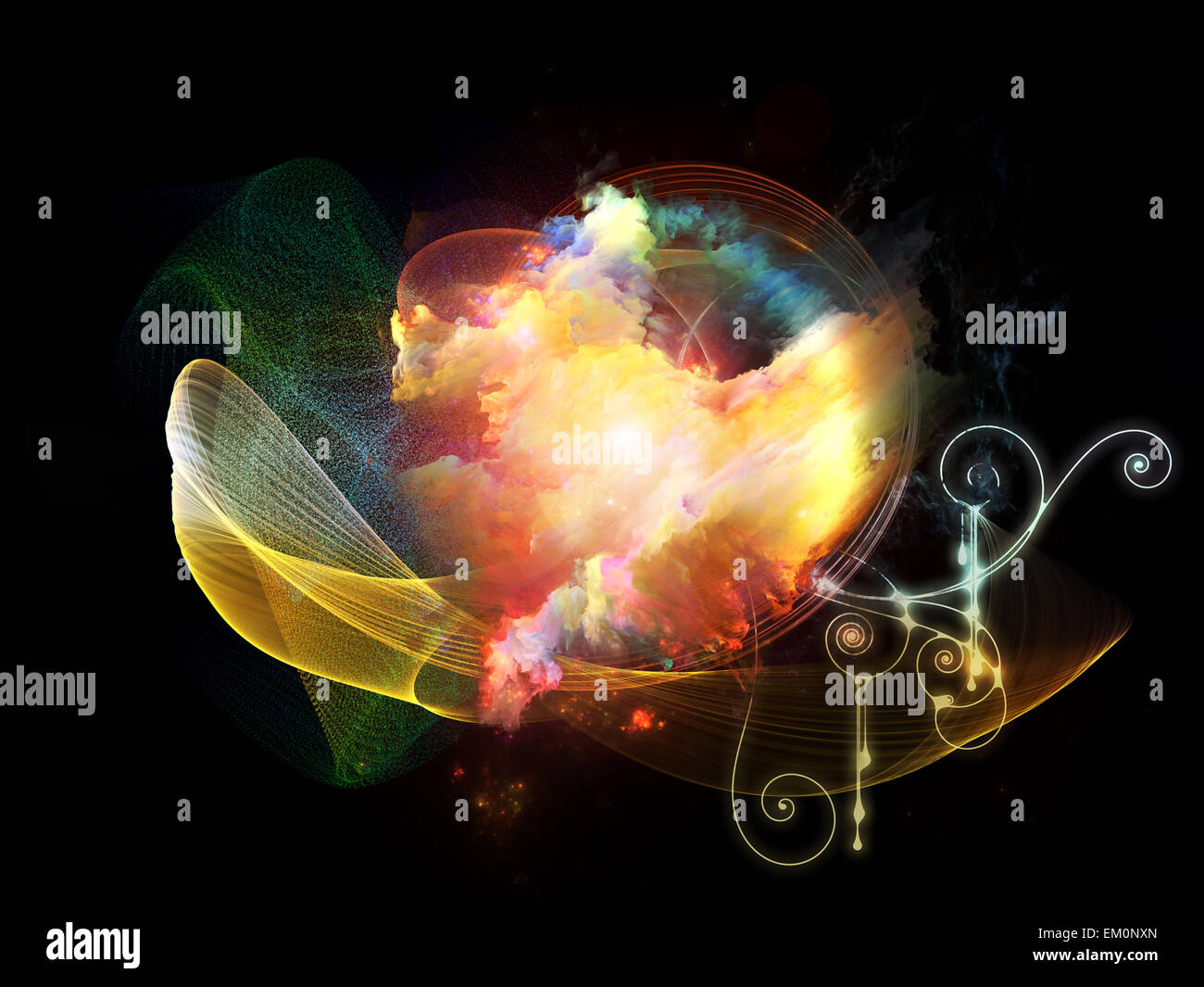 Advance of Design Nebulae Stock Photo - Alamy