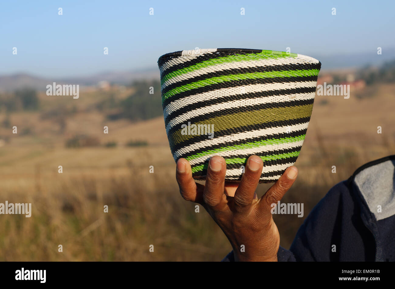 Traditional African baskets Stock Photo Alamy
