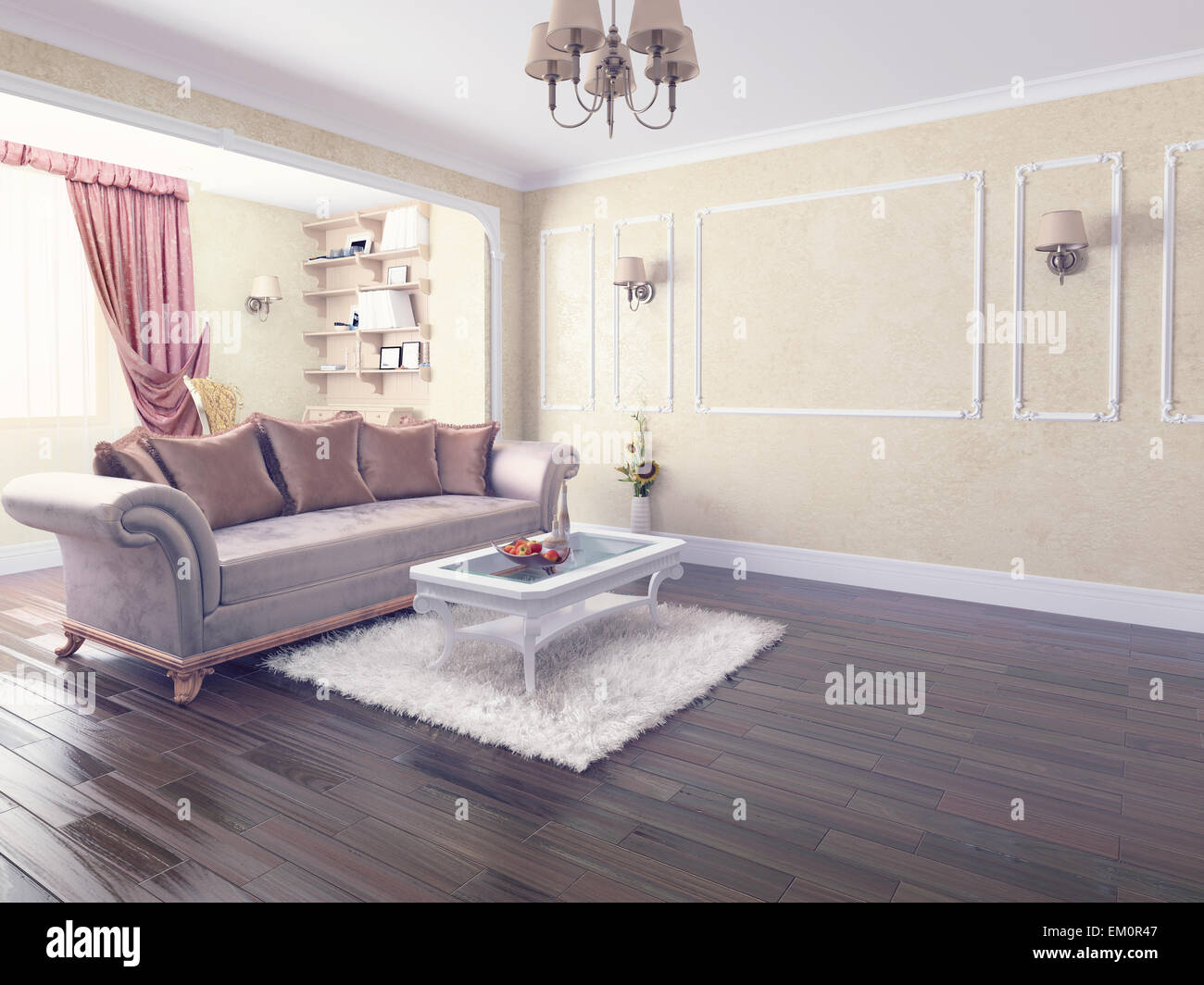 Classic interior with modern hi-res stock photography and images - Alamy