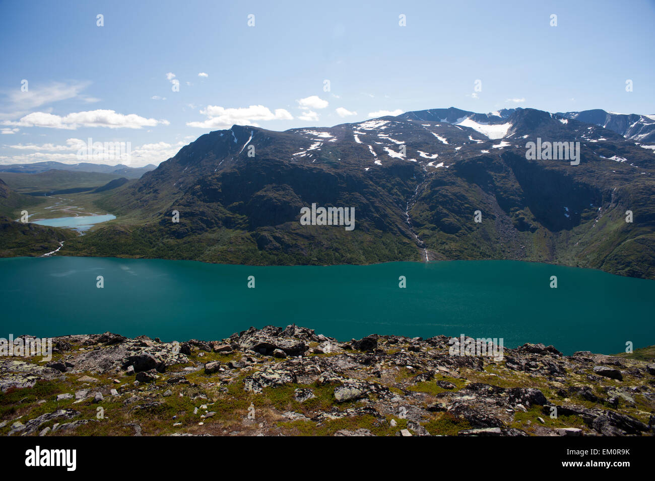 Besseggen Ridge in Jotunheimen National Park, Norway Stock Photo - Alamy