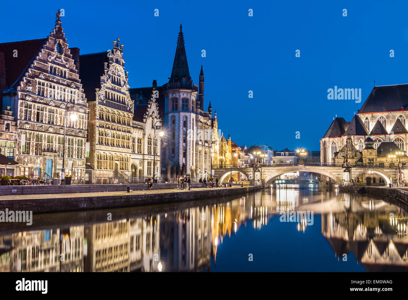 ghent-belgium-medieval-buildings-hi-res-stock-photography-and-images