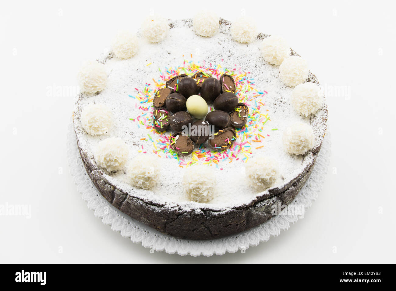 Ferrero Rocher Cake Recipe - Momsdish
