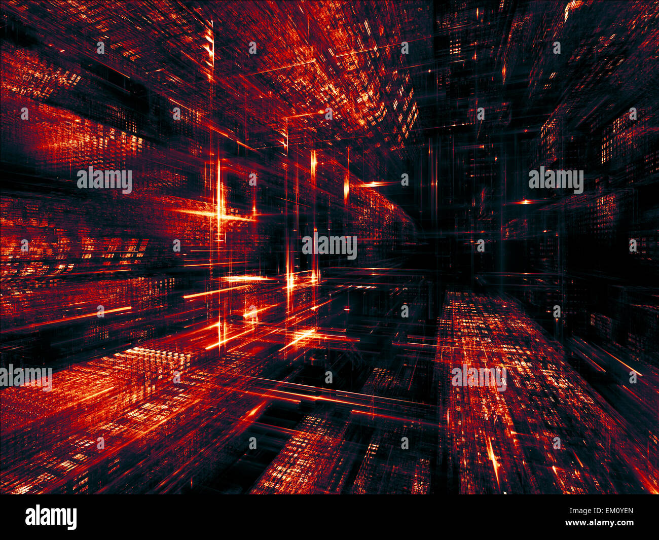Complex Fractal Dimensions Stock Photo Alamy