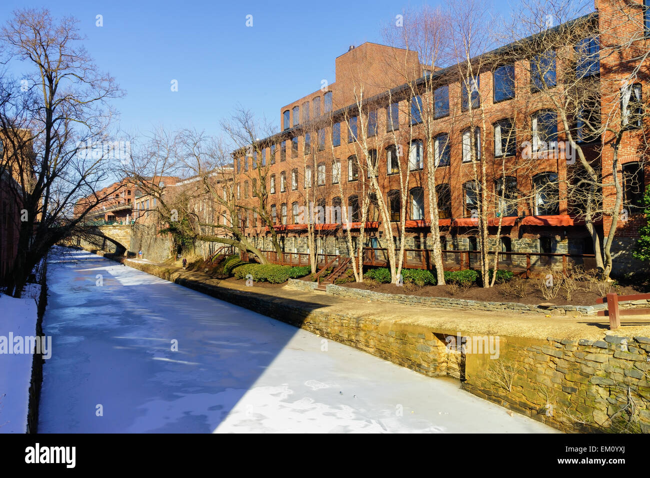 Georgetown dc canal hi-res stock photography and images - Alamy