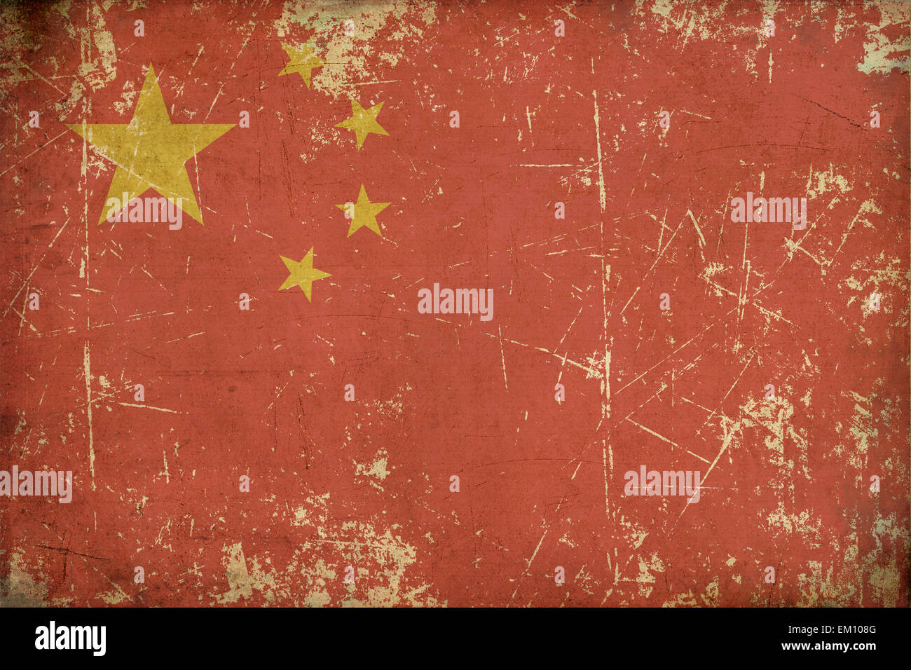 Old Chinese Flag Old Chinese Flag