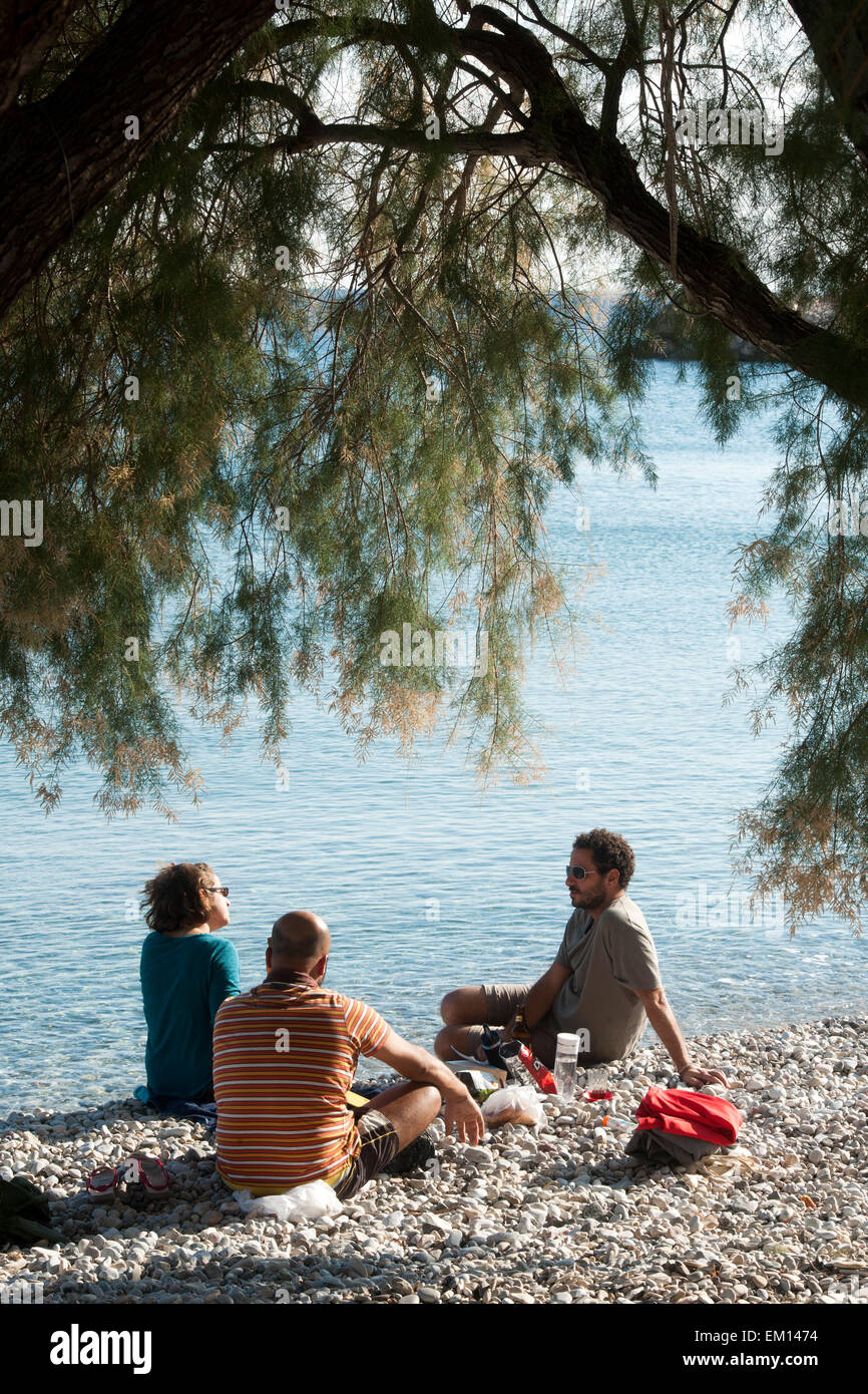 Asien, Türkei, Provinz Mugla, Resadiye-Halbinsel (Datca-Halbinsel), Palamutbükü, Stock Photo