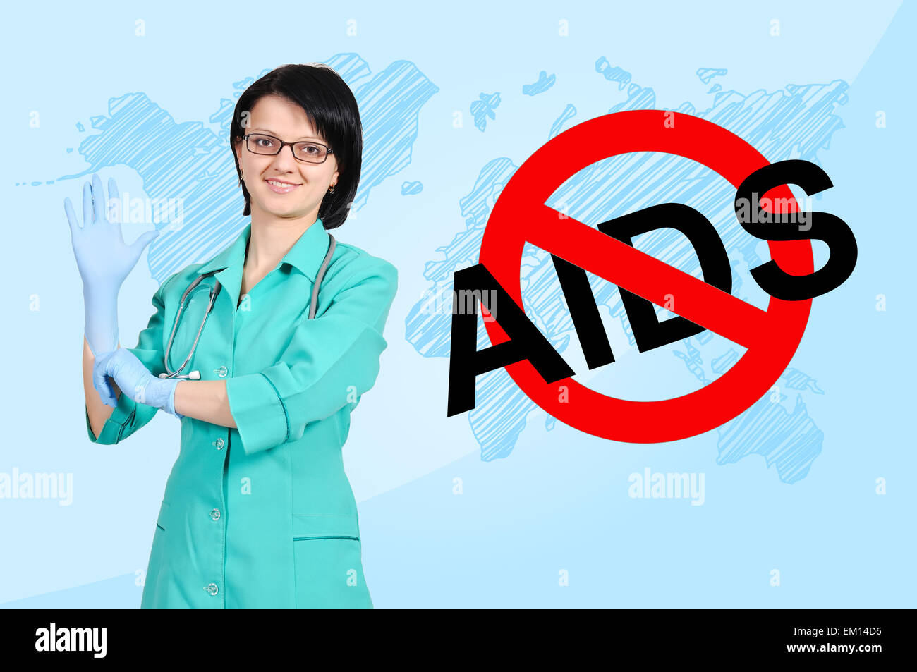 no aids concept Stock Photo - Alamy
