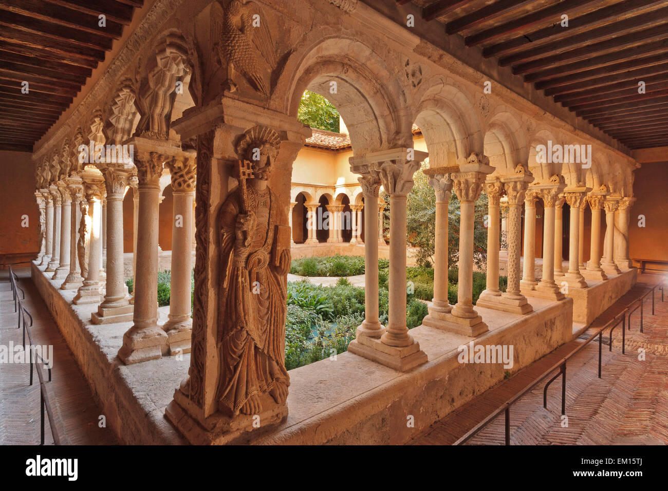 France, 'Aix en Provence', Saint Sauveur Cathedral, Stock Photo