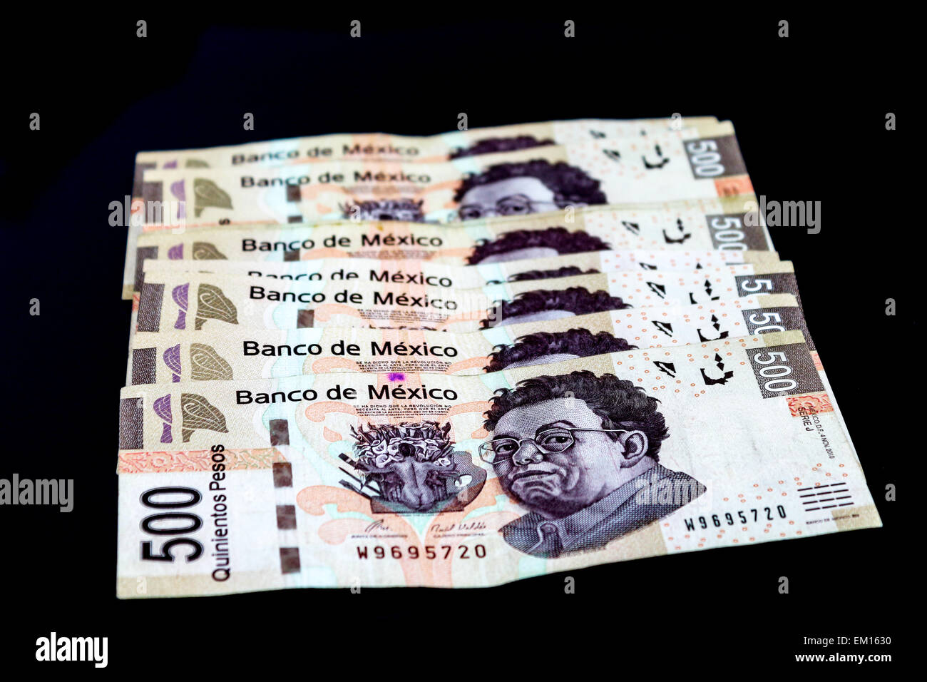 Mexican 500 Pesos Stock Photo Alamy 500-pesos-mexico-numista